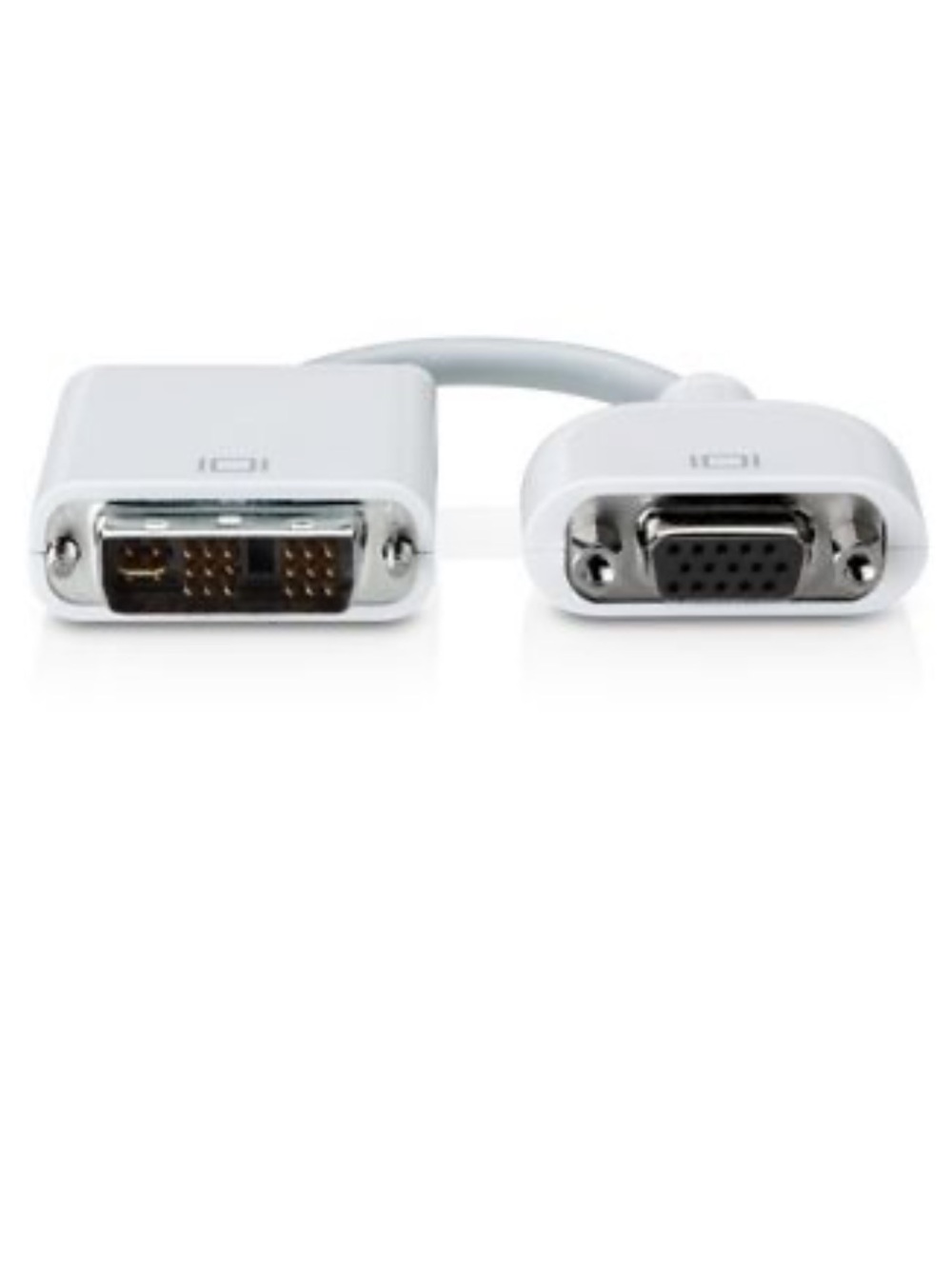 Apple M8754G/A DVI to VGA Adapter Bundle (2) – Genuine Apple – Untested